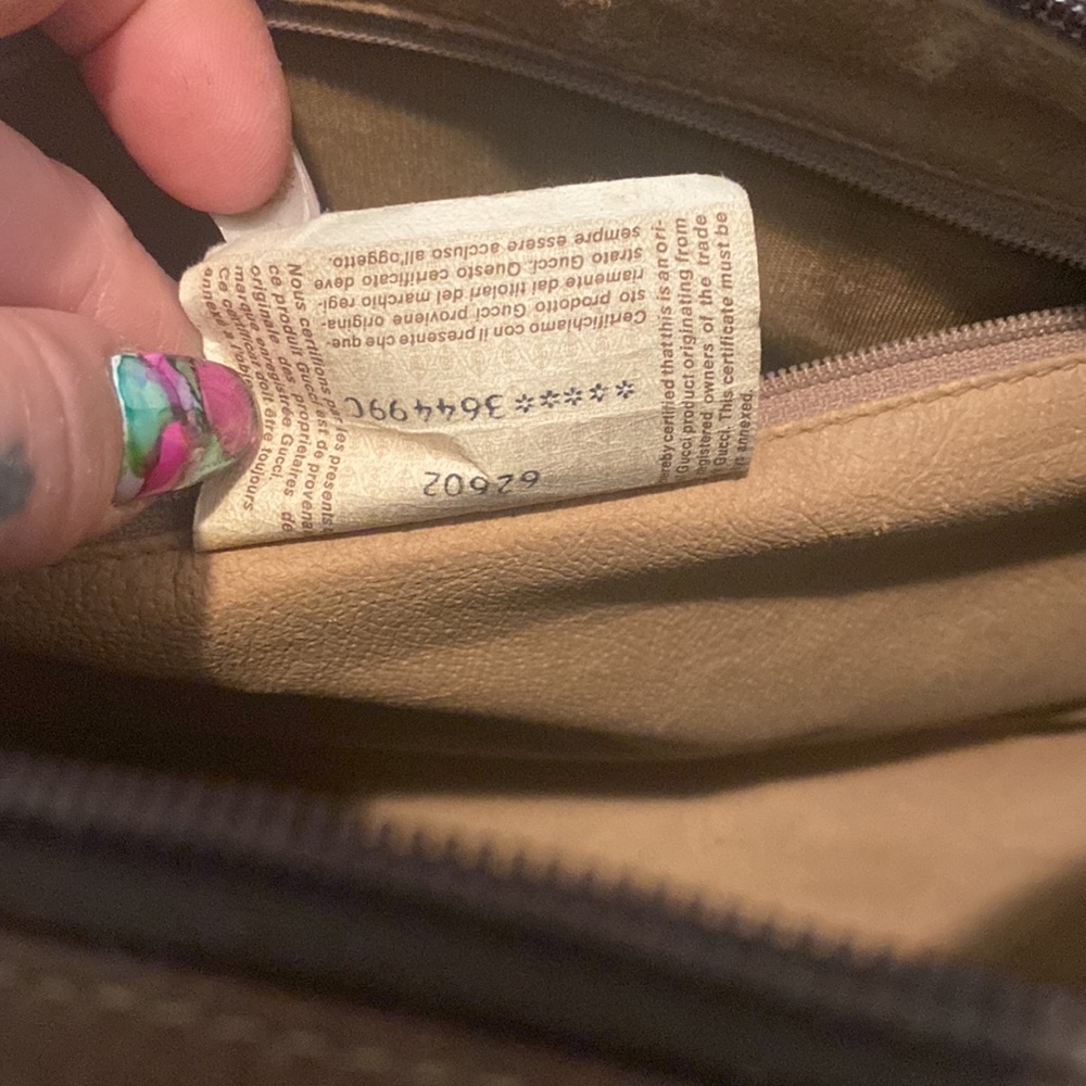 SOLD!!   Beautiful Gucci vintage Boston bag - Picture 10 of 10